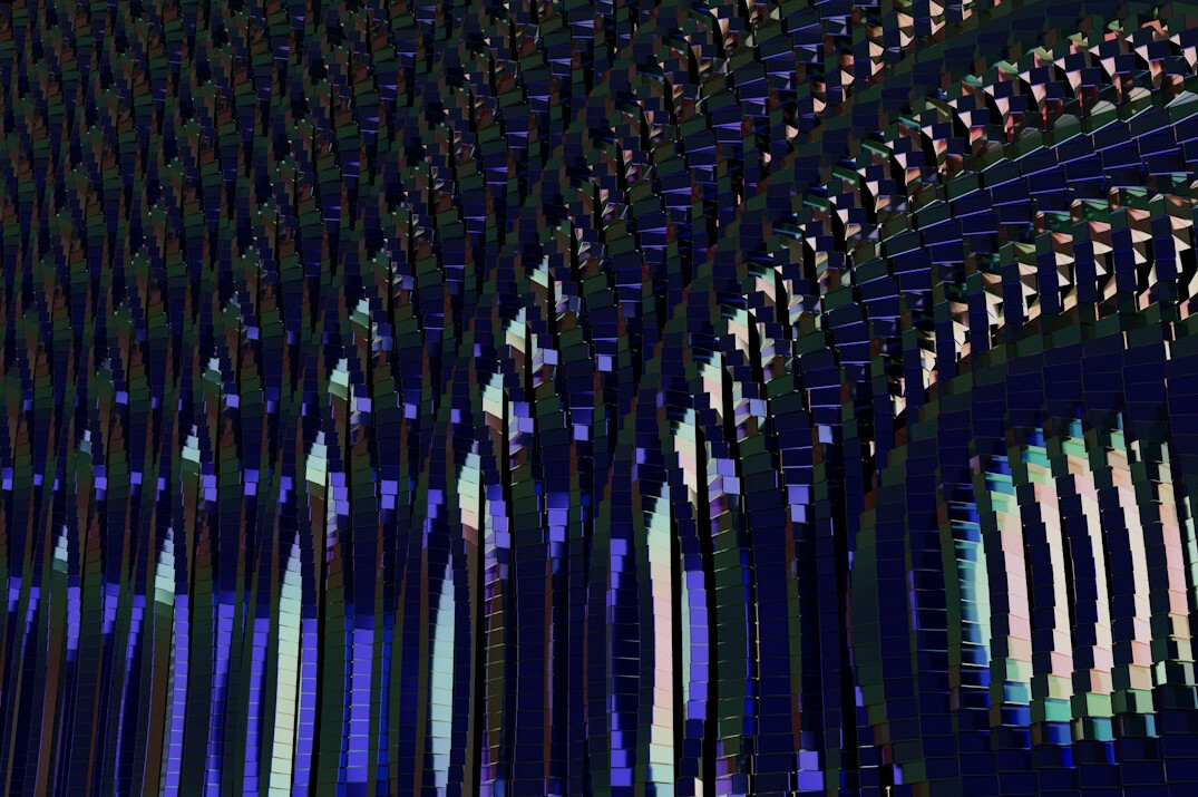 Close up of a computer screen displaying lines of programming code